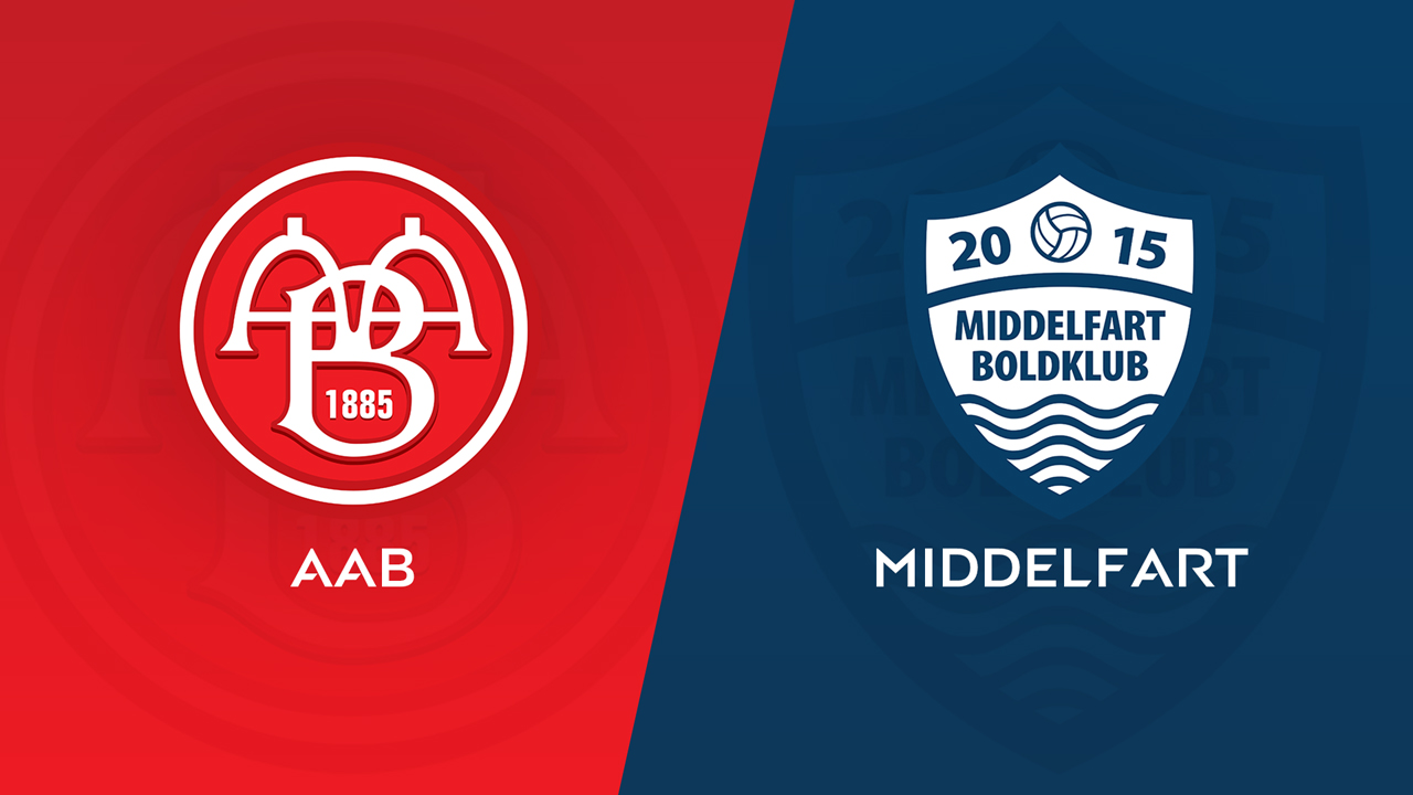 AaB vs Middelfart poster AaB vs Middelfart poster