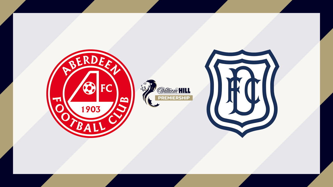 Aberdeen vs Dundee poster Aberdeen vs Dundee poster