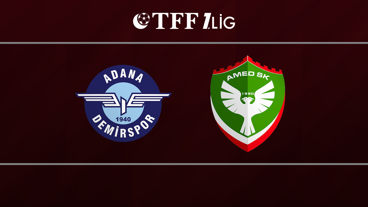Adana Demirspor vs Amed poster Adana Demirspor vs Amed poster
