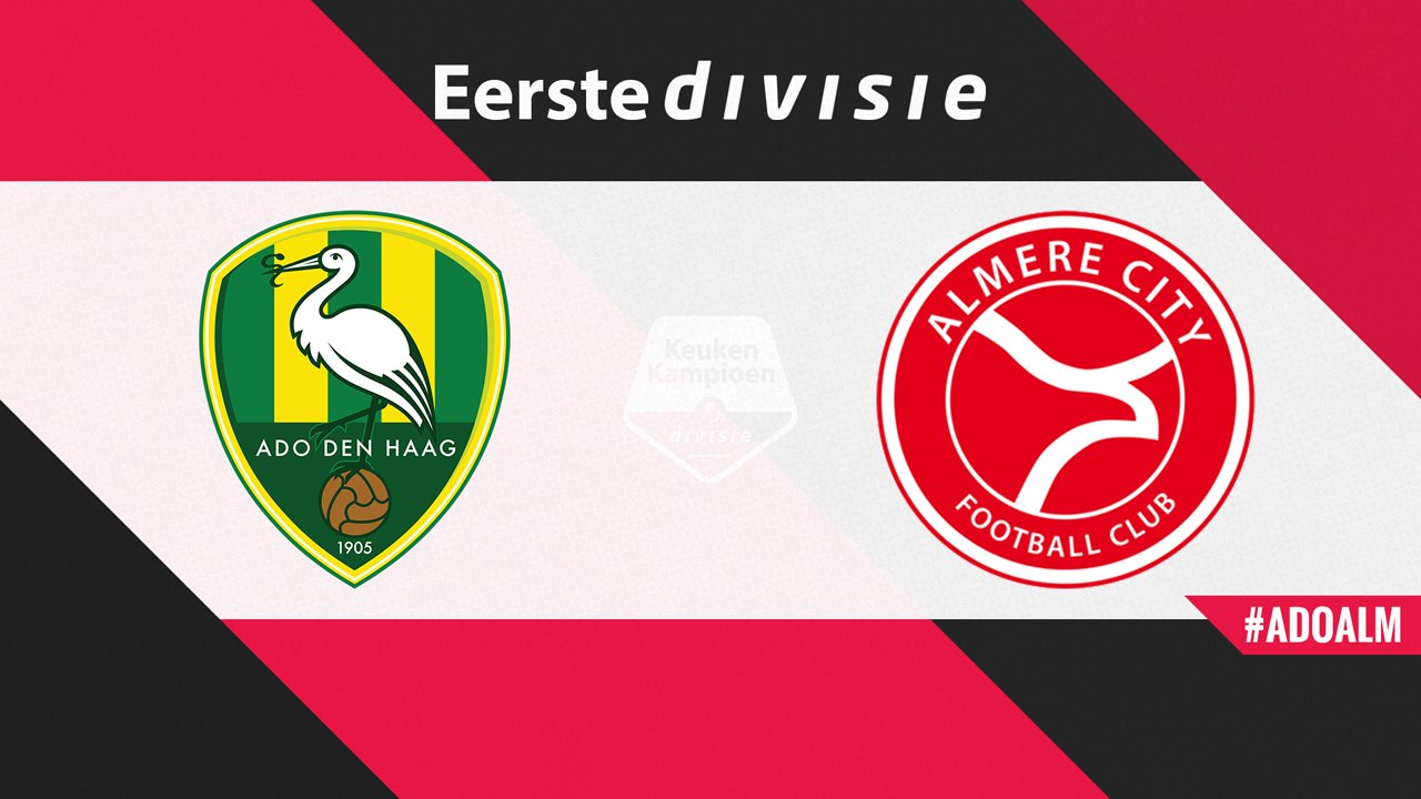 ADO Den Haag vs Almere City poster ADO Den Haag vs Almere City poster