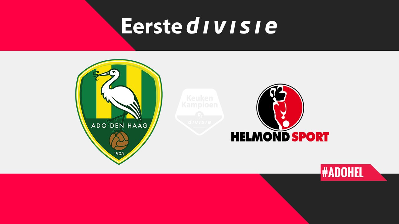 ADO Den Haag vs Helmond Sport poster ADO Den Haag vs Helmond Sport poster