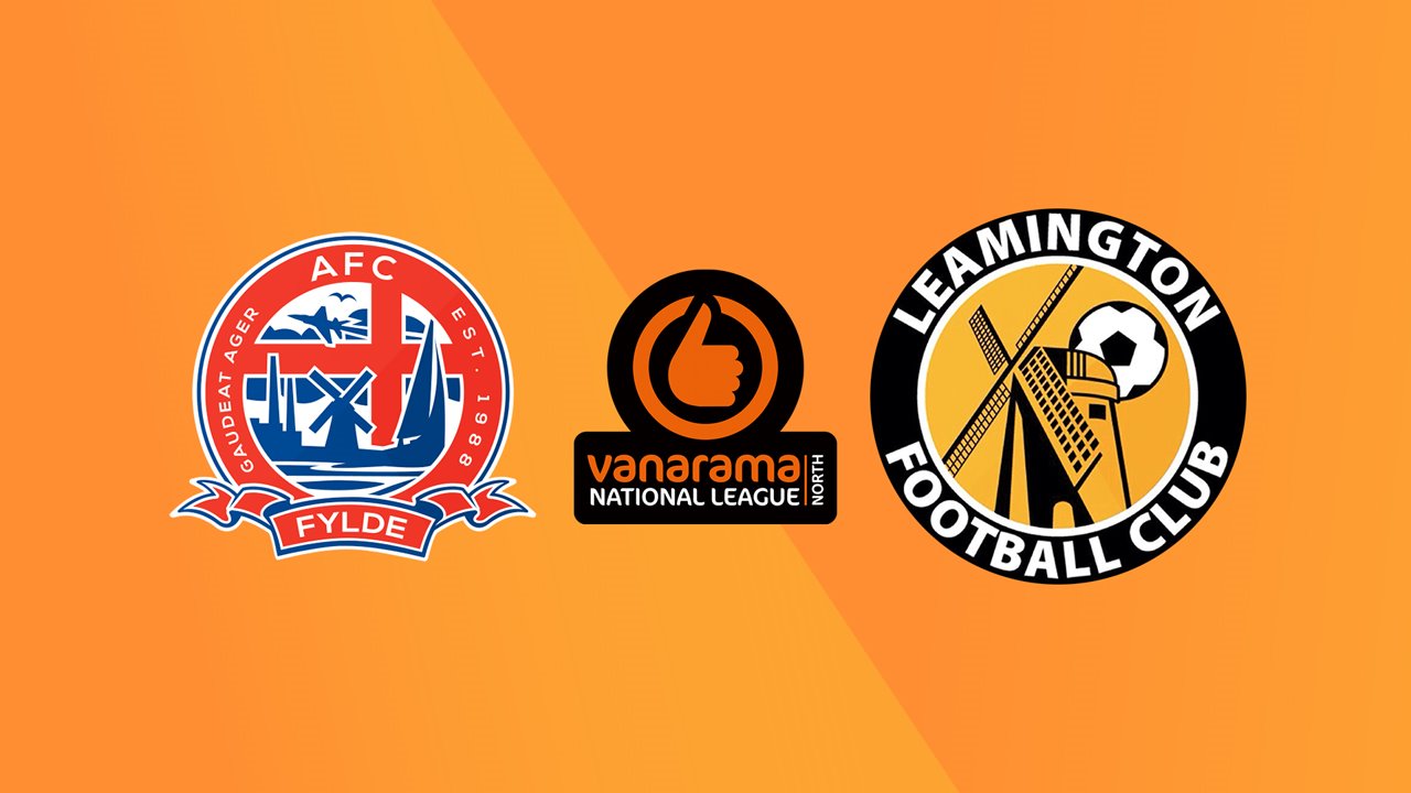 AFC Fylde vs Leamington poster AFC Fylde vs Leamington poster