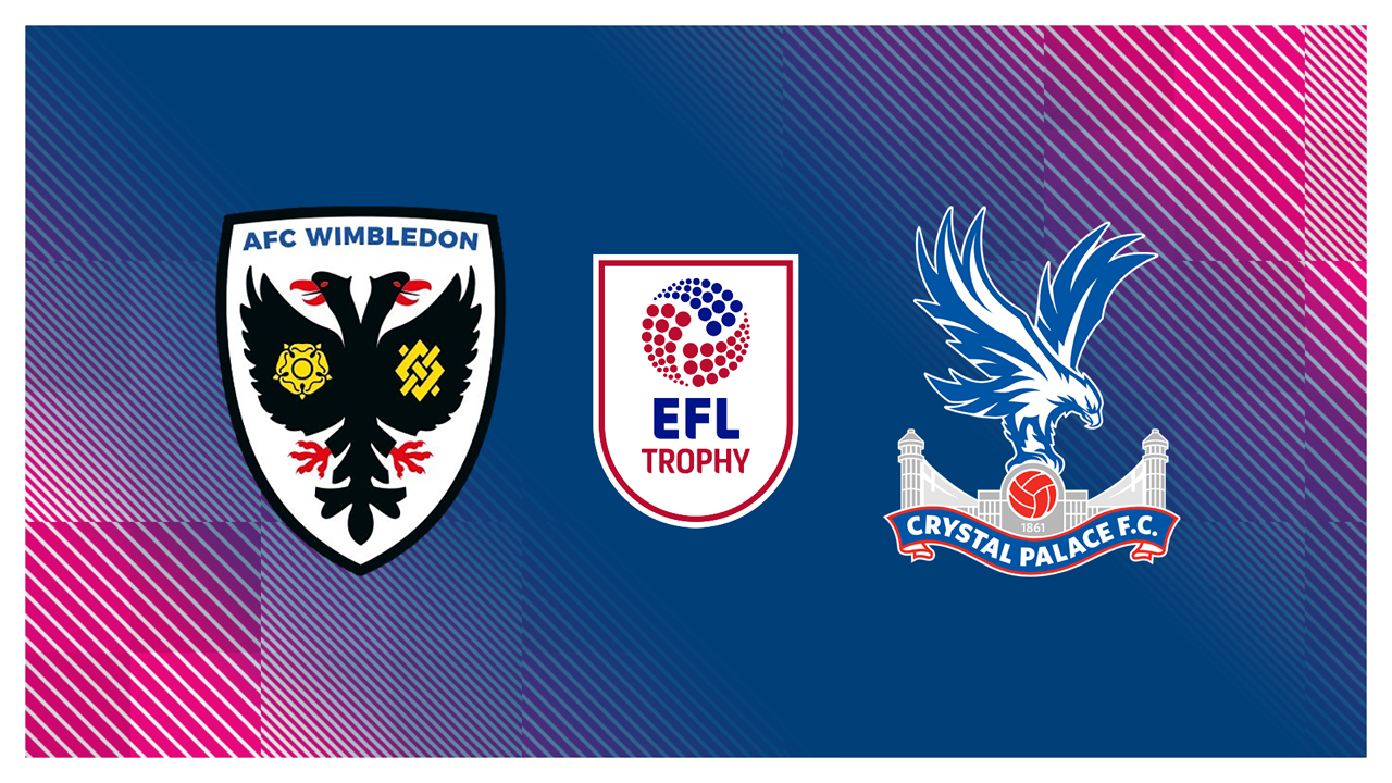 AFC Wimbledon vs Crystal Palace U21 poster AFC Wimbledon vs Crystal Palace U21 poster