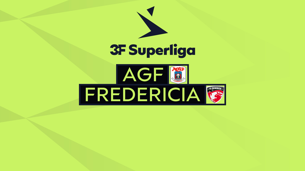 AGF Aarhus vs Fredericia poster