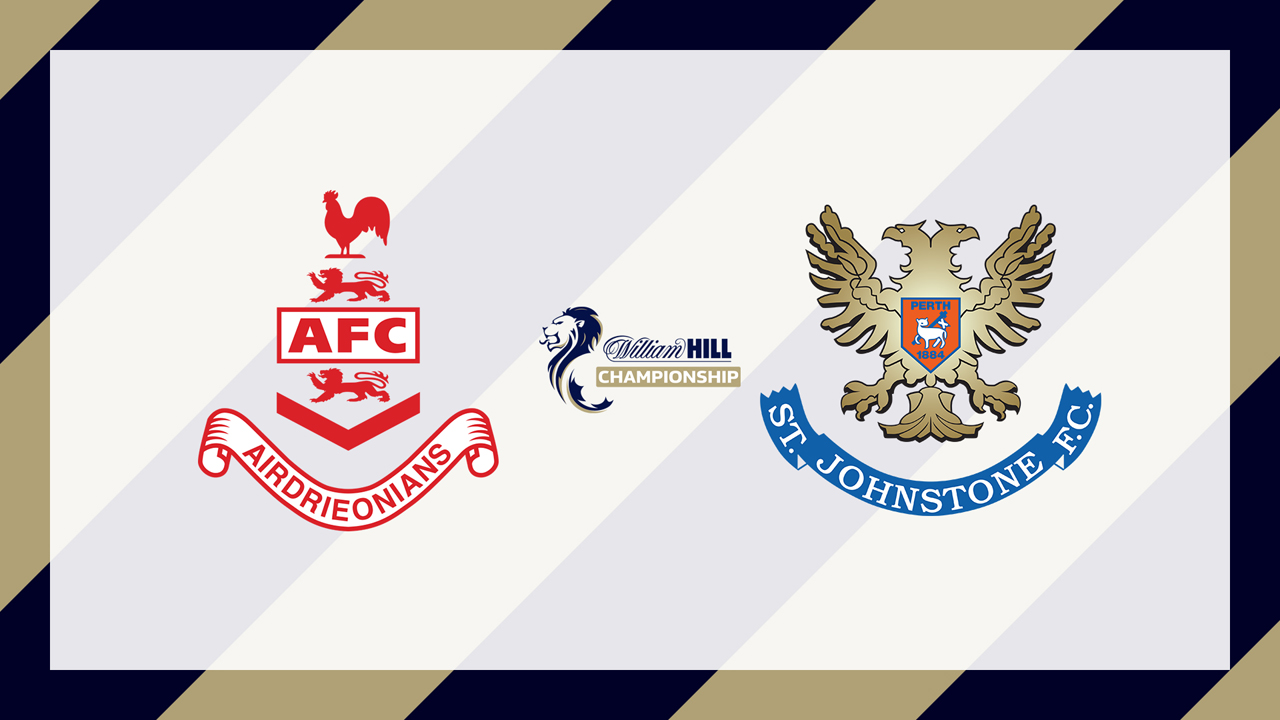 Airdrieonians vs St Johnstone poster Airdrieonians vs St Johnstone poster