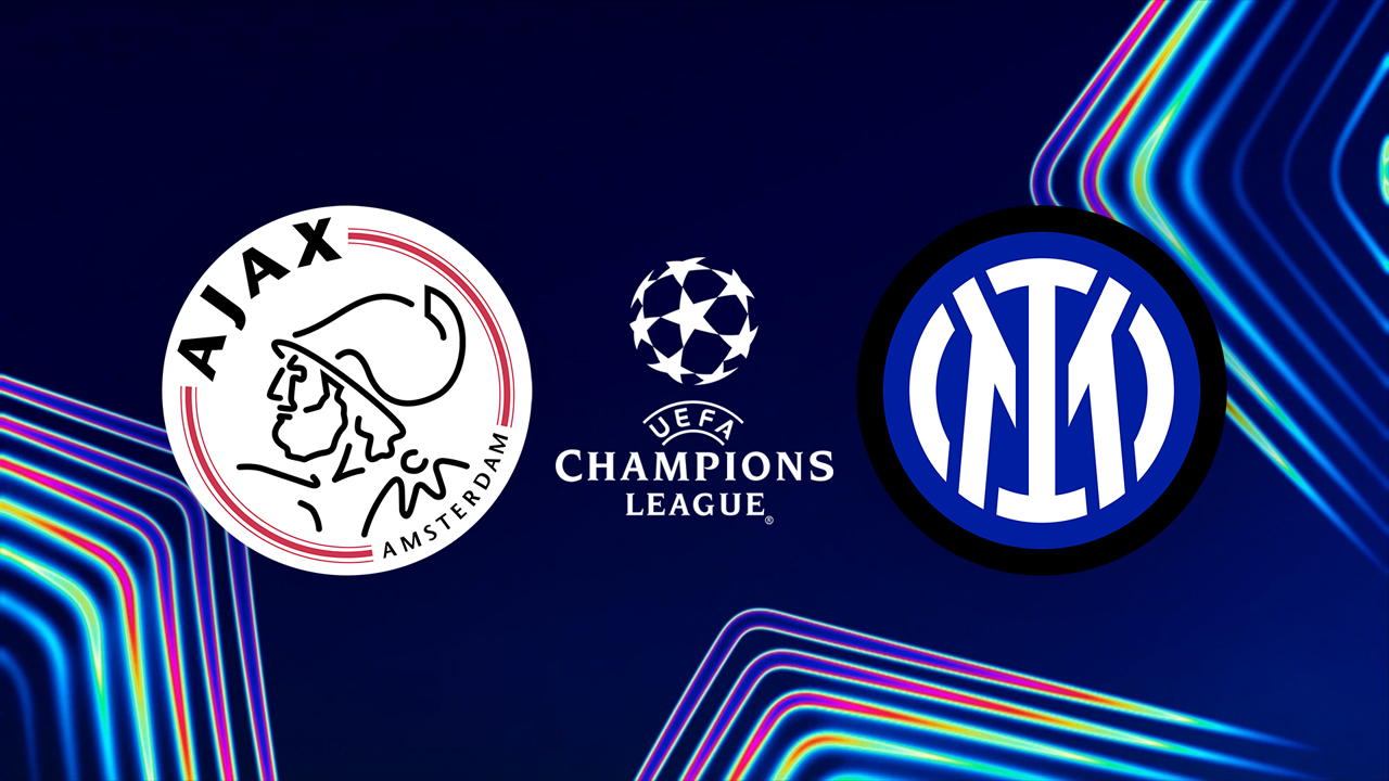 Ajax vs Inter Milan poster Ajax vs Inter Milan poster