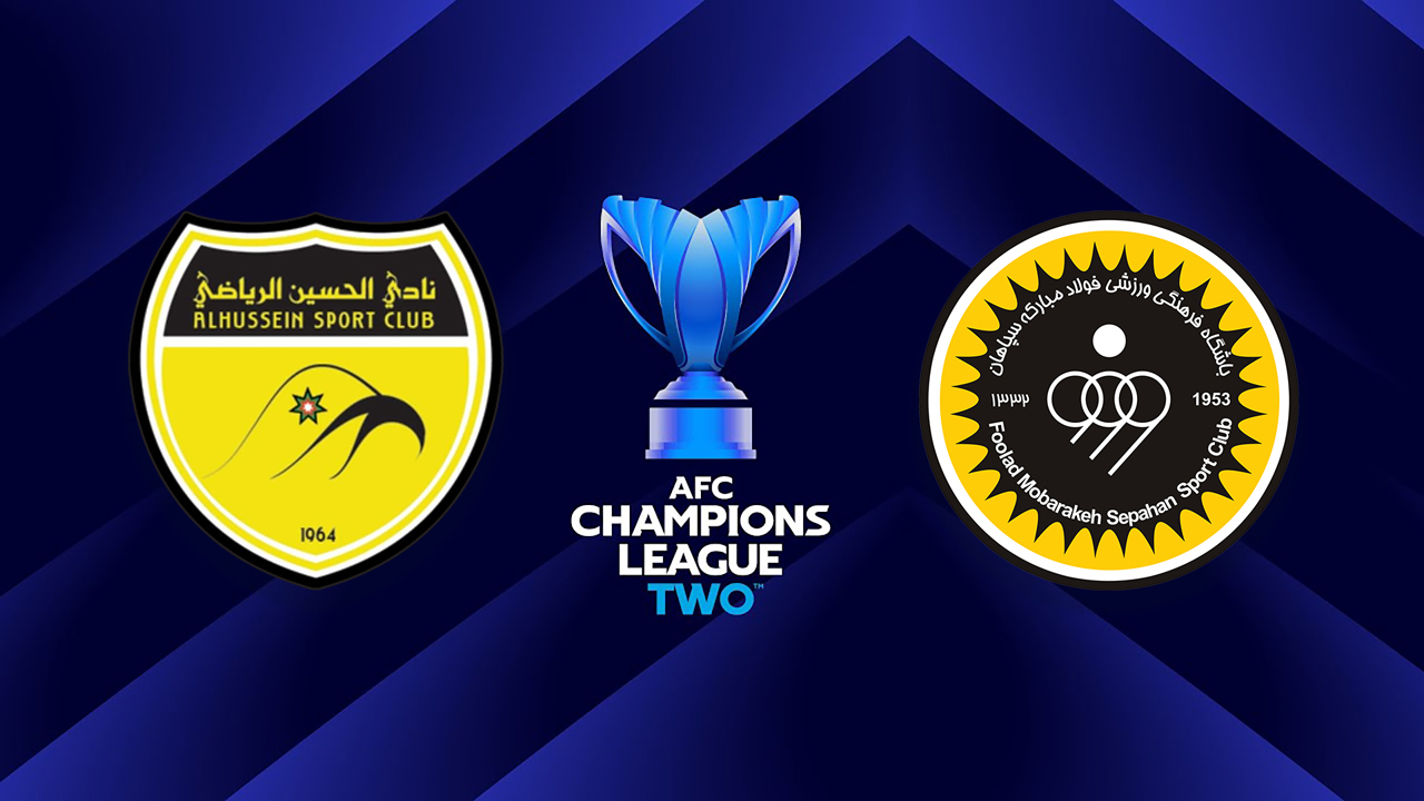Al-Hussein Irbid vs Sepahan poster Al-Hussein Irbid vs Sepahan poster
