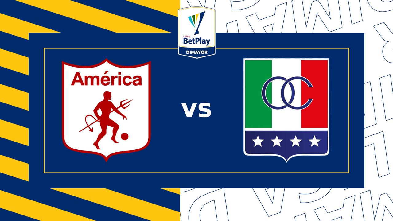 América de Cali vs Once Caldas poster América de Cali vs Once Caldas poster