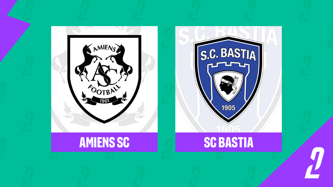 Amiens vs Bastia poster