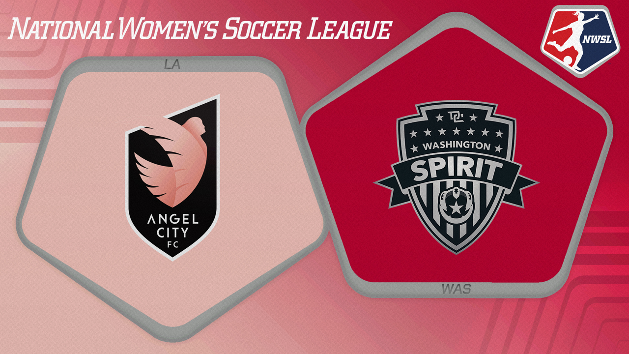 Angel City vs Washington Spirit poster Angel City vs Washington Spirit poster