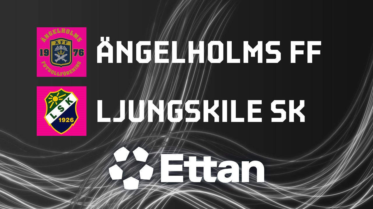 Angelholm vs Ljungskile poster Angelholm vs Ljungskile poster
