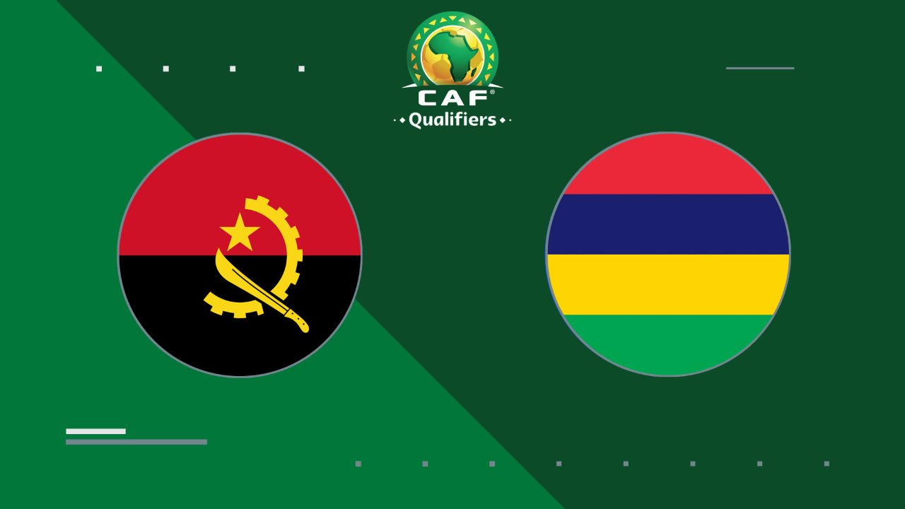 Angola vs Mauritius poster Angola vs Mauritius poster