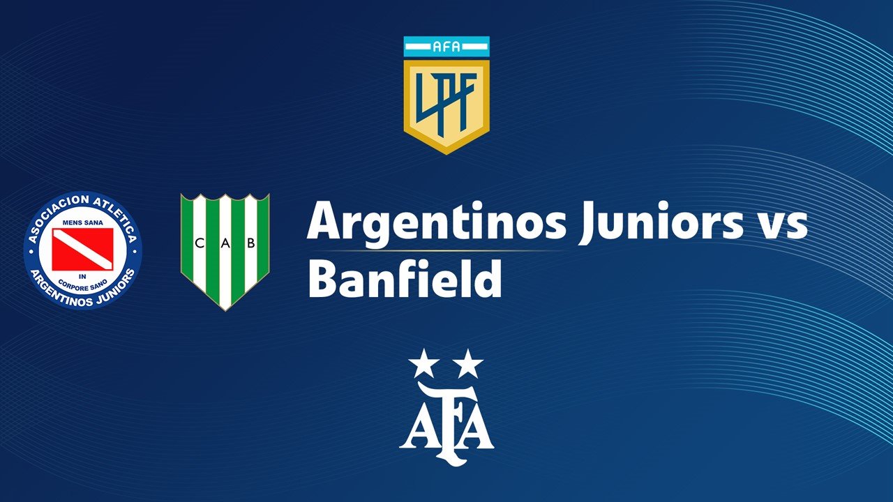 Argentinos Juniors vs Banfield poster Argentinos Juniors vs Banfield poster
