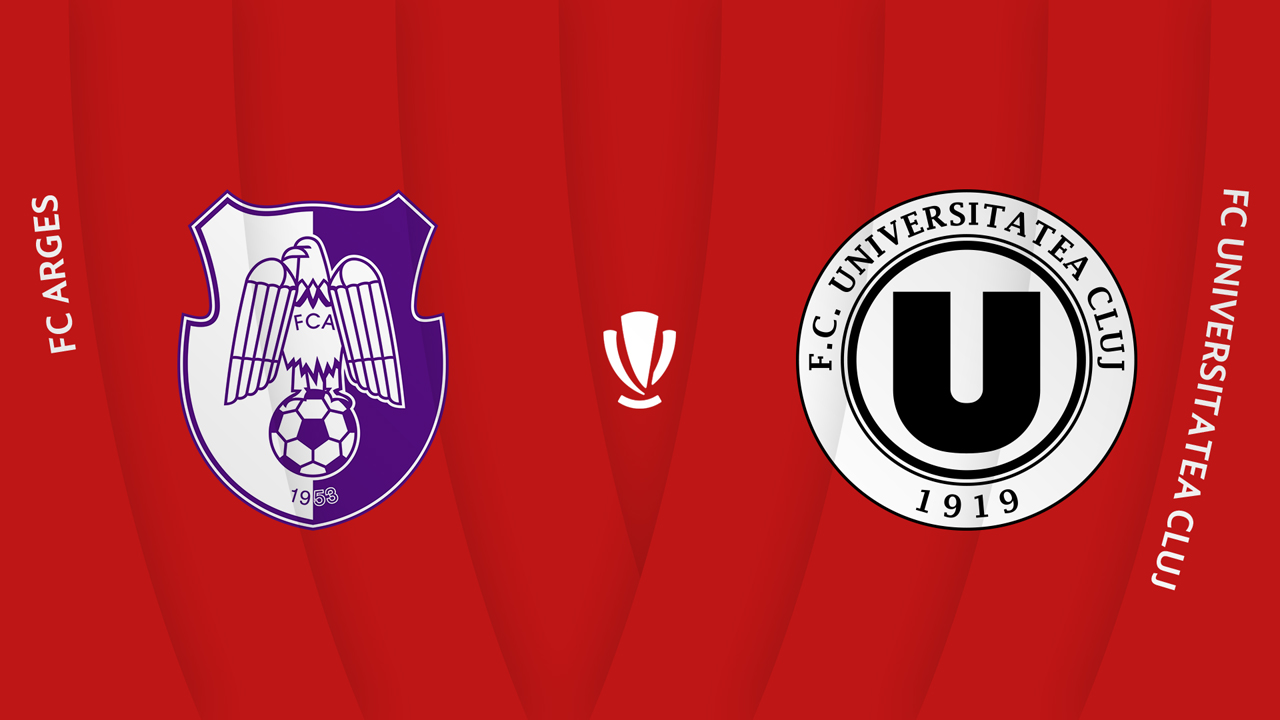 Argeș Pitești vs Universitatea Cluj poster Argeș Pitești vs Universitatea Cluj poster
