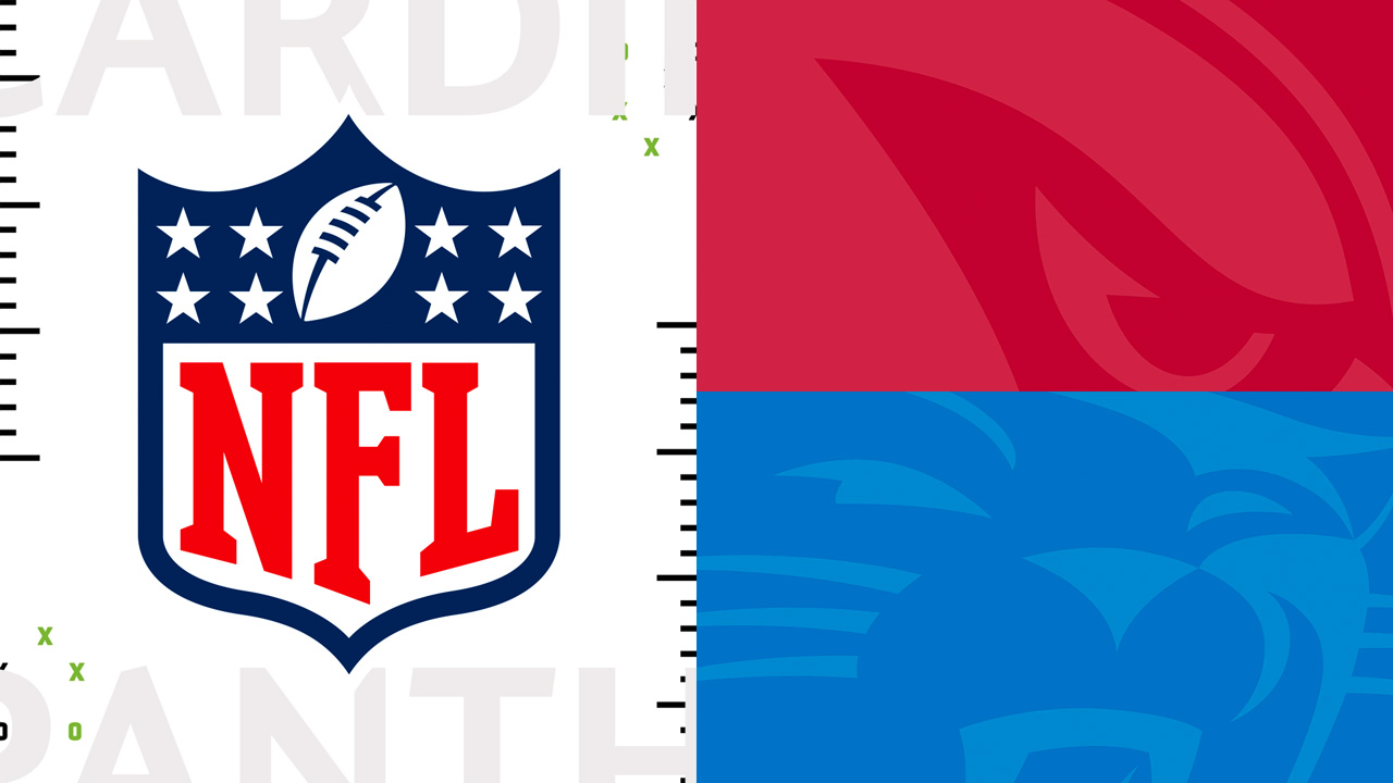 Arizona Cardinals vs Carolina Panthers poster Arizona Cardinals vs Carolina Panthers poster