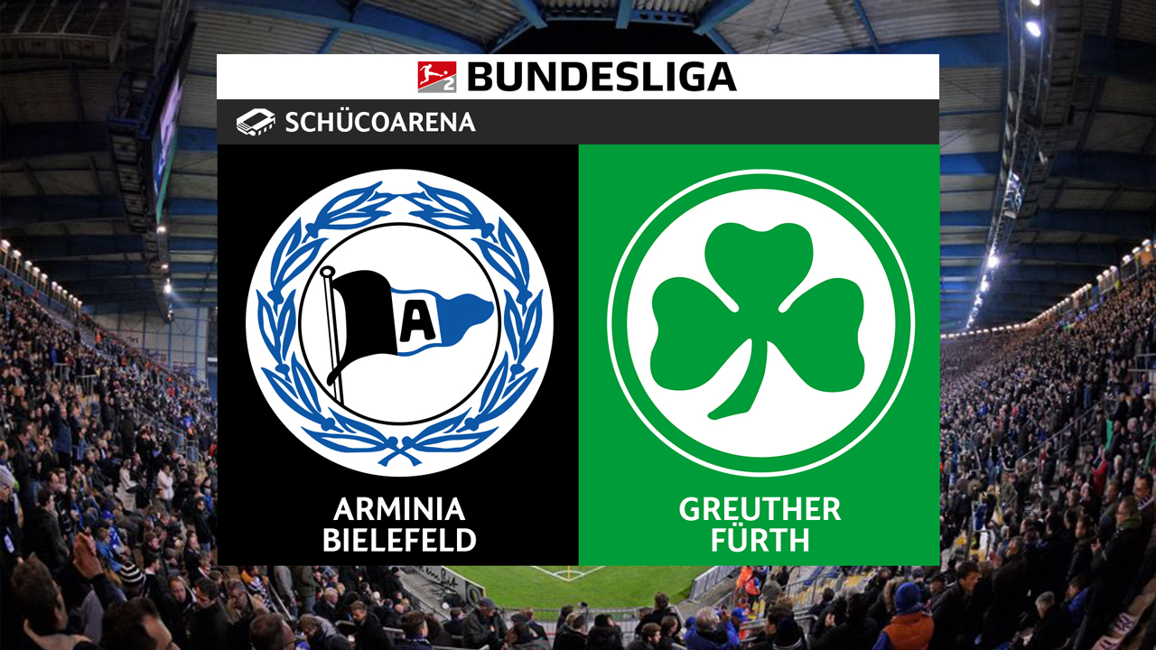 Arminia Bielefeld vs Greuther Fürth poster