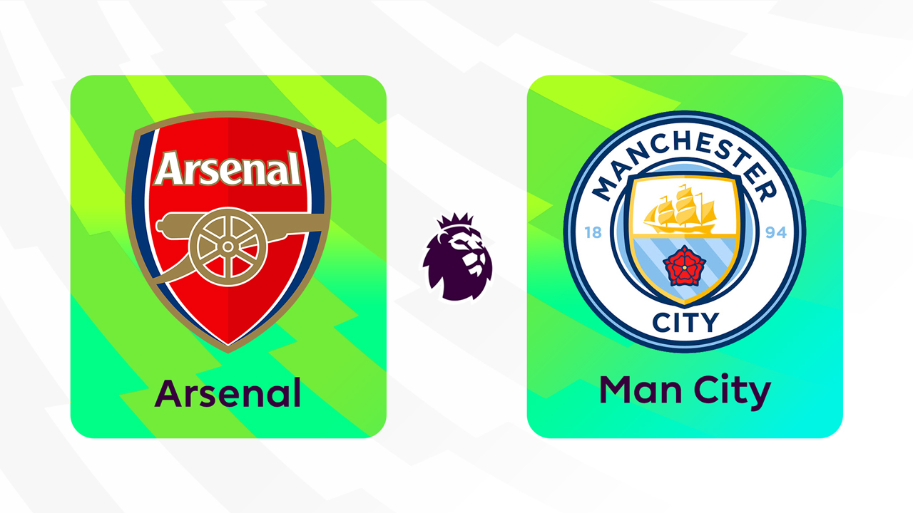 Arsenal vs Manchester City poster Arsenal vs Manchester City poster