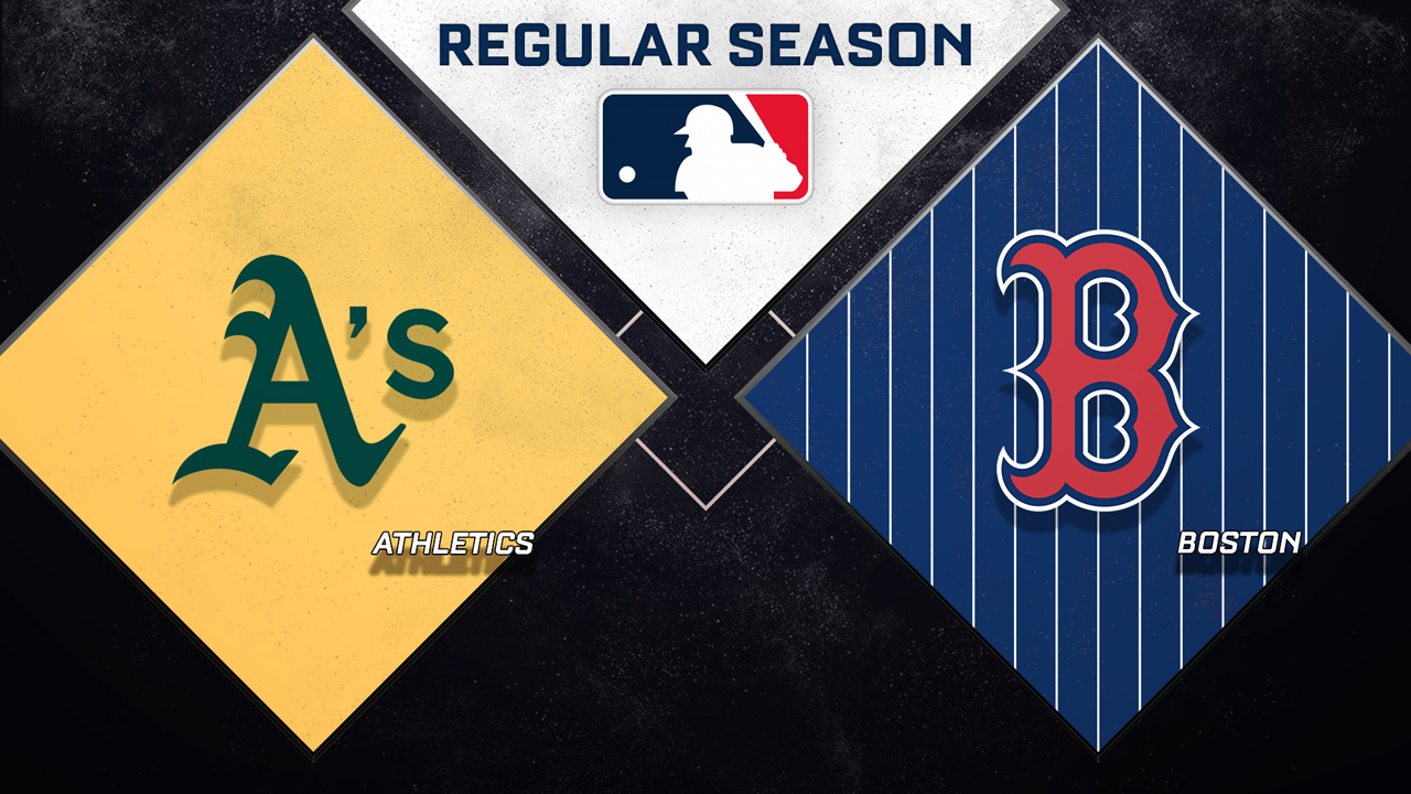 Athletics vs Boston Red Sox poster Athletics vs Boston Red Sox poster
