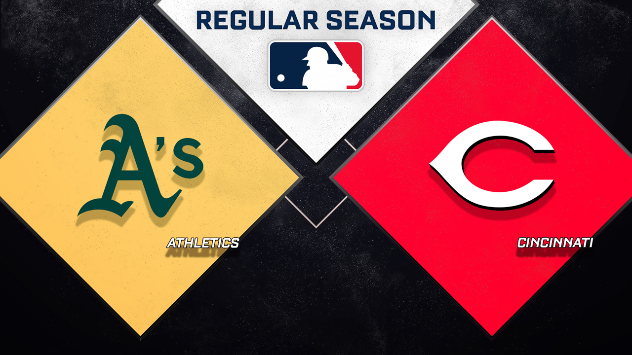 Athletics vs Cincinnati Reds poster Athletics vs Cincinnati Reds poster