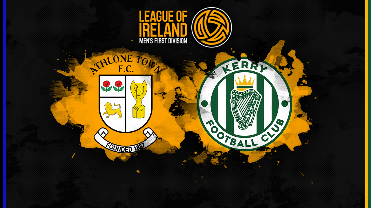 Athlone Town vs Kerry poster Athlone Town vs Kerry poster