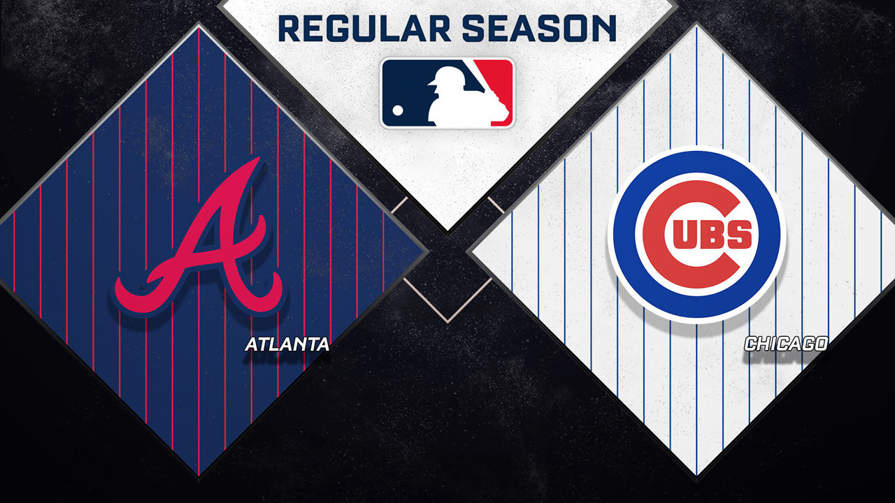 Atlanta Braves vs Chicago Cubs poster Atlanta Braves vs Chicago Cubs poster