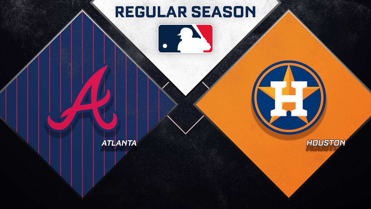 Atlanta Braves vs Houston Astros poster Atlanta Braves vs Houston Astros poster