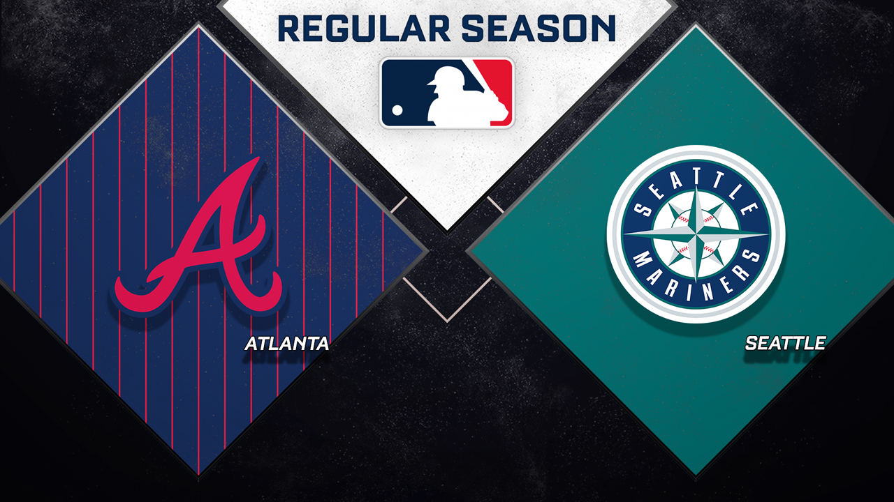 Atlanta Braves vs Seattle Mariners poster Atlanta Braves vs Seattle Mariners poster