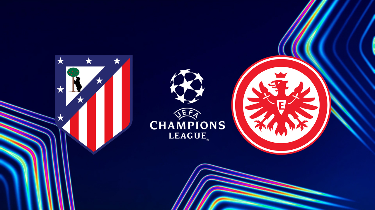 Atlético Madrid vs Eintracht Frankfurt poster Atlético Madrid vs Eintracht Frankfurt poster