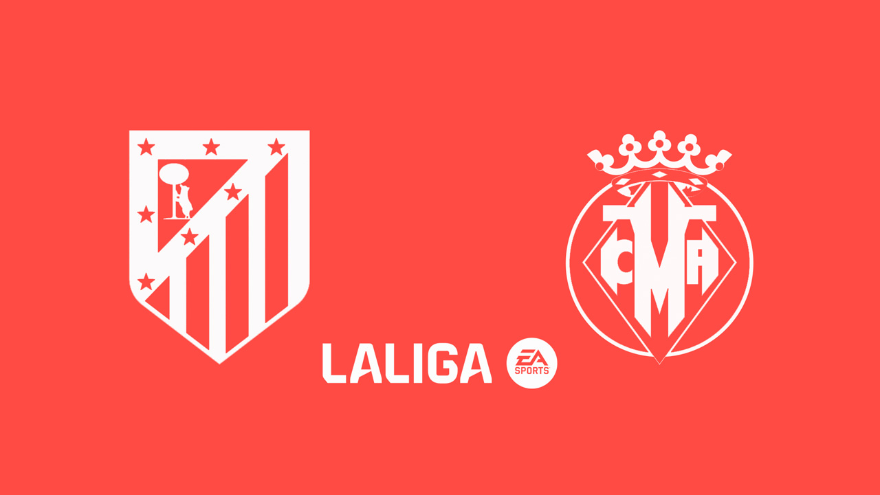 Atlético Madrid vs Villarreal poster Atlético Madrid vs Villarreal poster