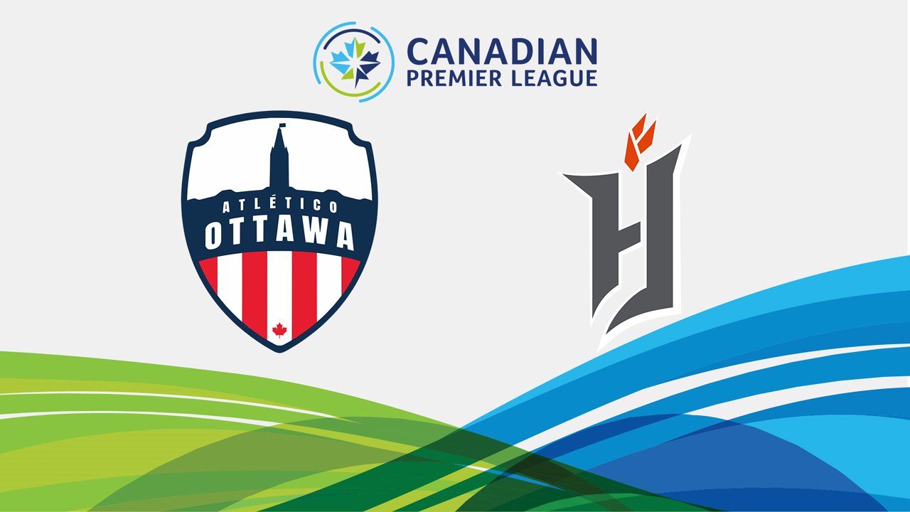 Atlético Ottawa vs Forge FC poster Atlético Ottawa vs Forge FC poster