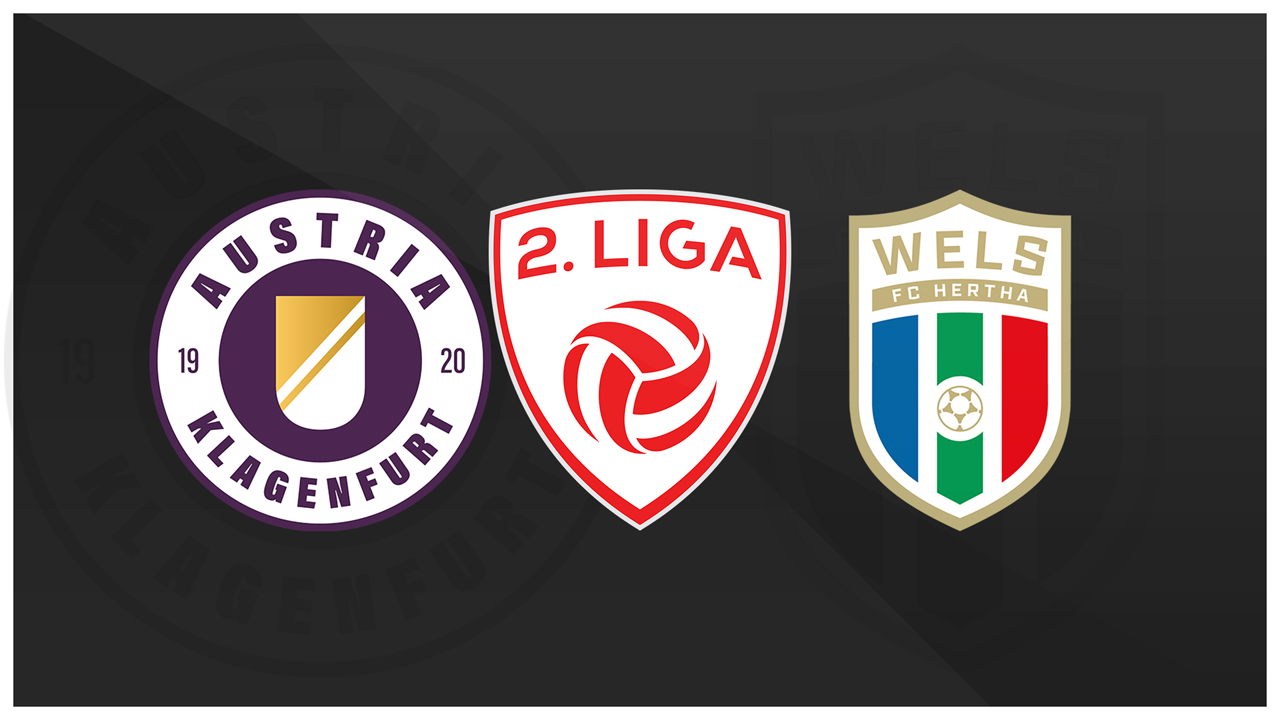 Austria Klagenfurt vs Hertha Wels poster Austria Klagenfurt vs Hertha Wels poster