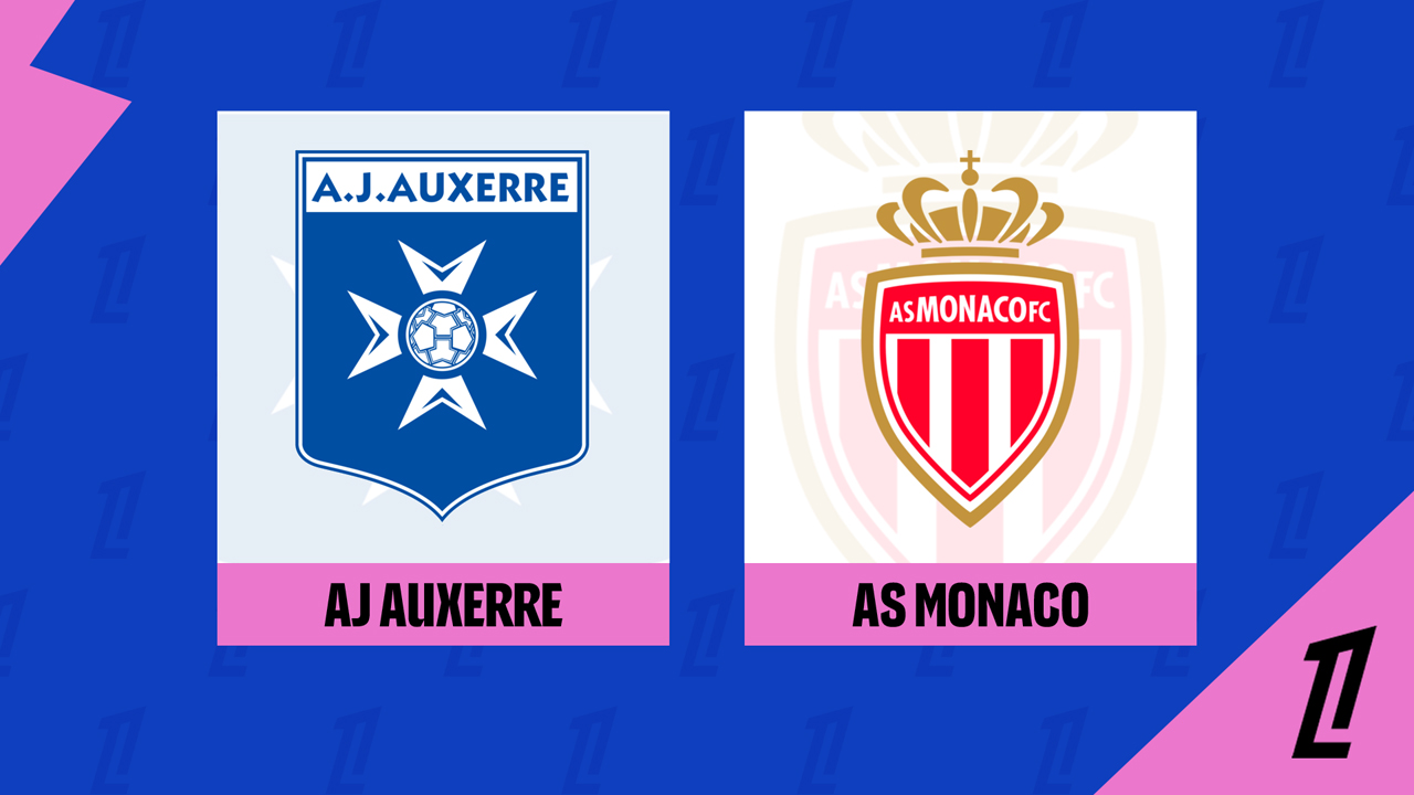 Auxerre vs Monaco poster Auxerre vs Monaco poster