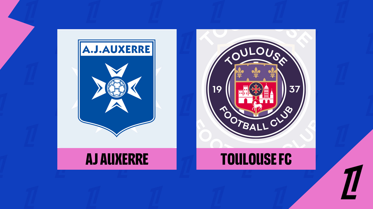 Auxerre vs Toulouse poster Auxerre vs Toulouse poster
