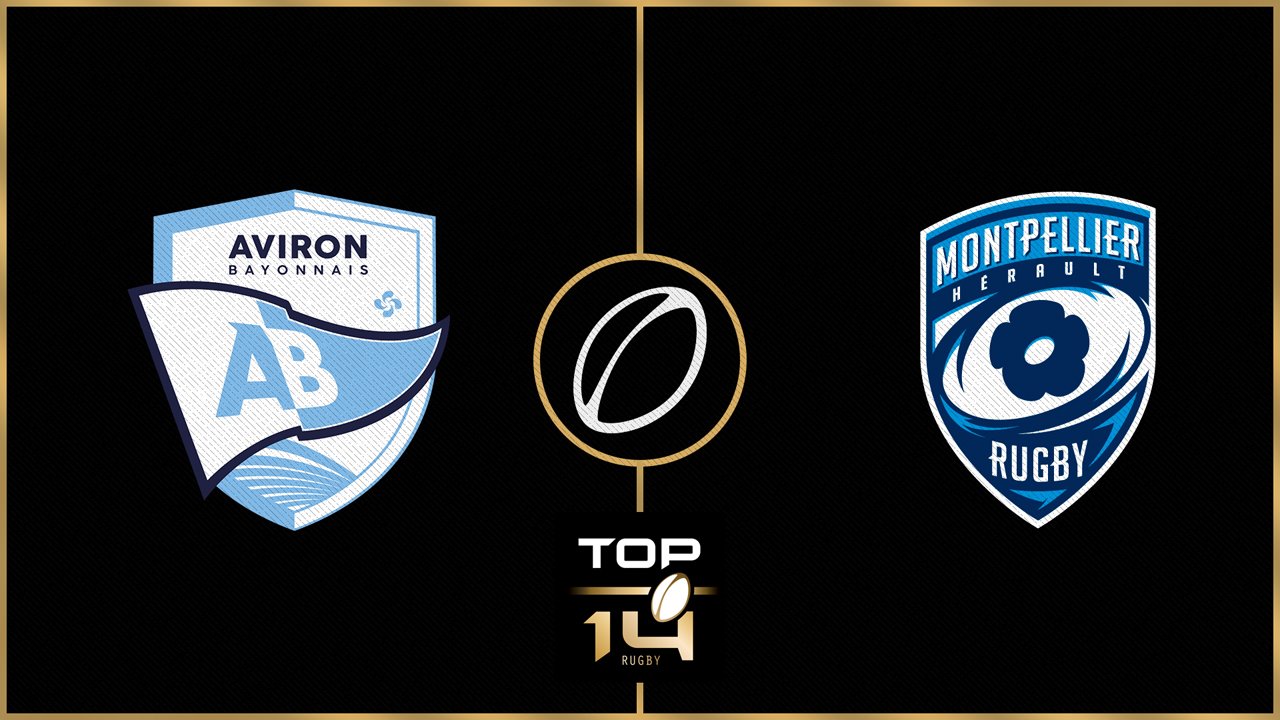 Aviron Bayonnais vs Montpellier Hérault Rugby poster Aviron Bayonnais vs Montpellier Hérault Rugby poster
