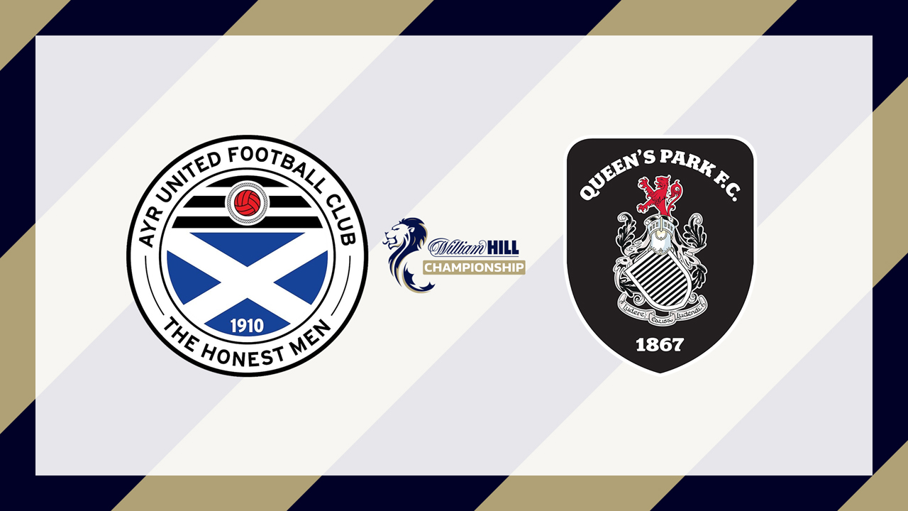 Ayr United vs Queen's Park poster Ayr United vs Queen's Park poster