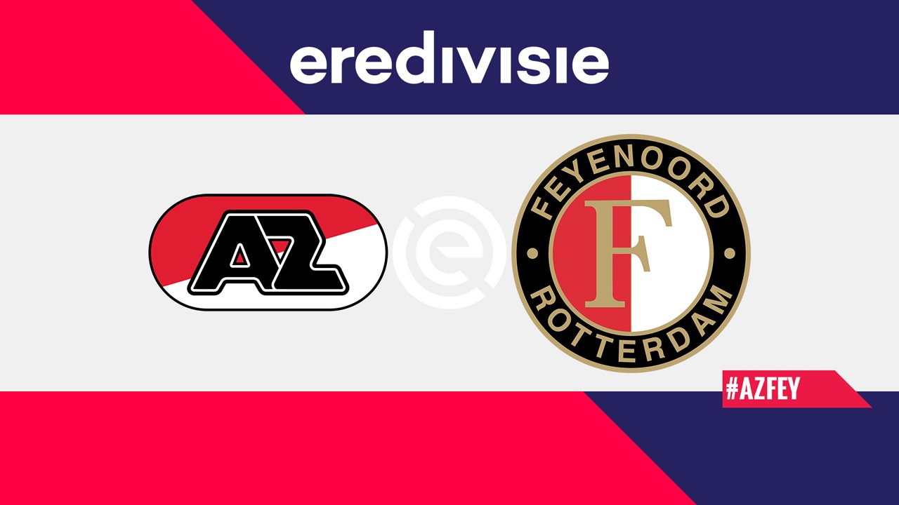 AZ Alkmaar vs Feyenoord poster AZ Alkmaar vs Feyenoord poster