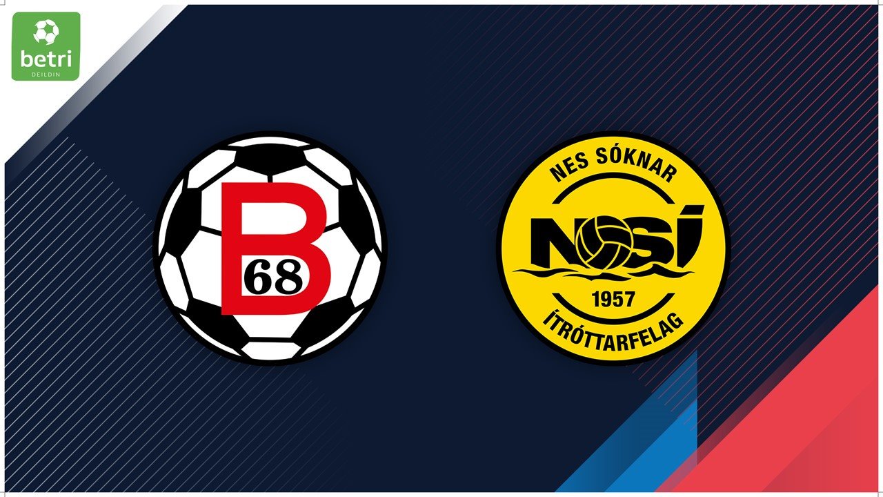 B68 Toftir vs NSÍ Runavík poster B68 Toftir vs NSÍ Runavík poster