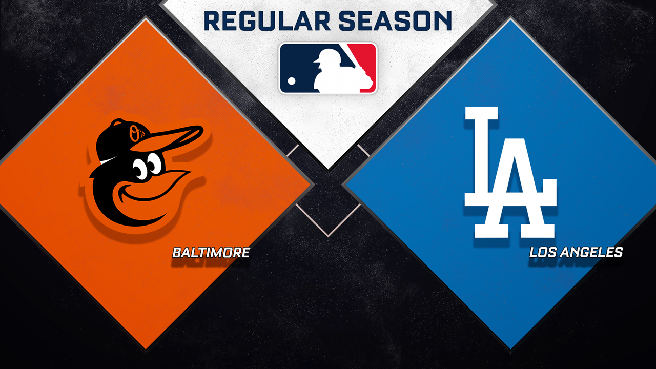 Baltimore Orioles vs Los Angeles Dodgers poster Baltimore Orioles vs Los Angeles Dodgers poster