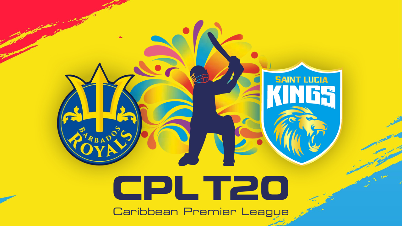 Barbados Royals vs Saint Lucia Kings poster Barbados Royals vs Saint Lucia Kings poster