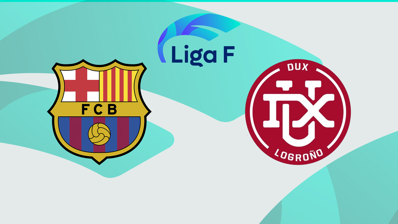 Barcelona Femení vs DUX Logroño poster Barcelona Femení vs DUX Logroño poster