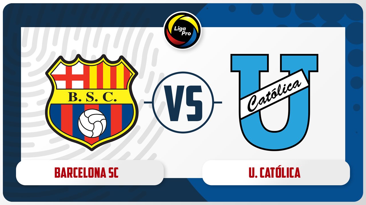 Barcelona SC vs Universidad Católica del Ecuador poster Barcelona SC vs Universidad Católica del Ecuador poster