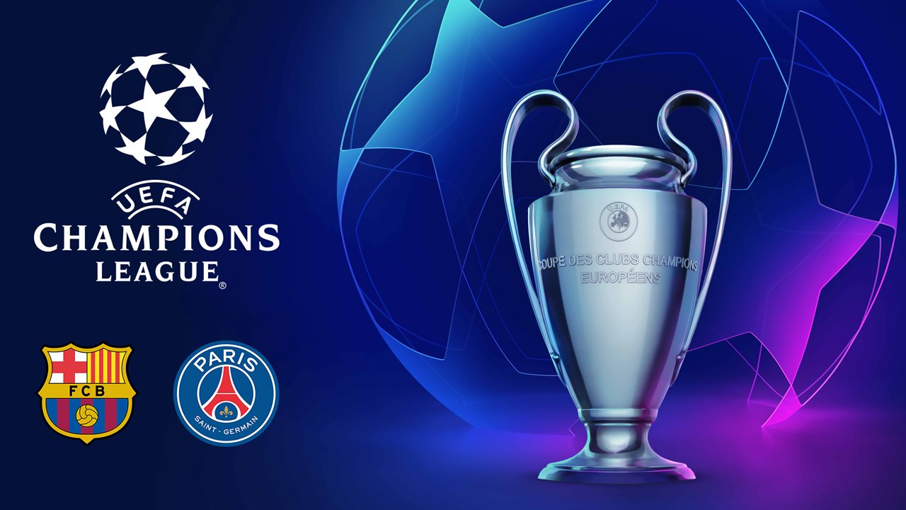 Barcelona vs Paris SG poster Barcelona vs Paris SG poster