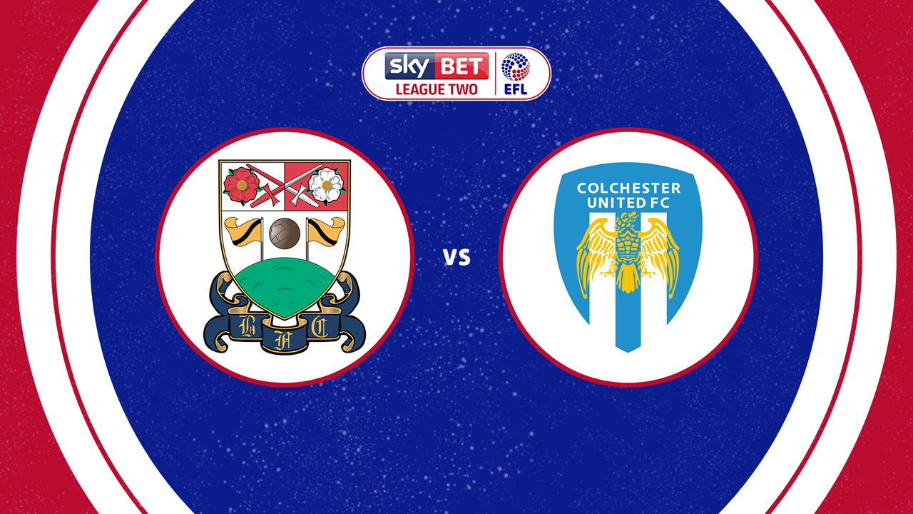 Barnet vs Colchester United poster Barnet vs Colchester United poster
