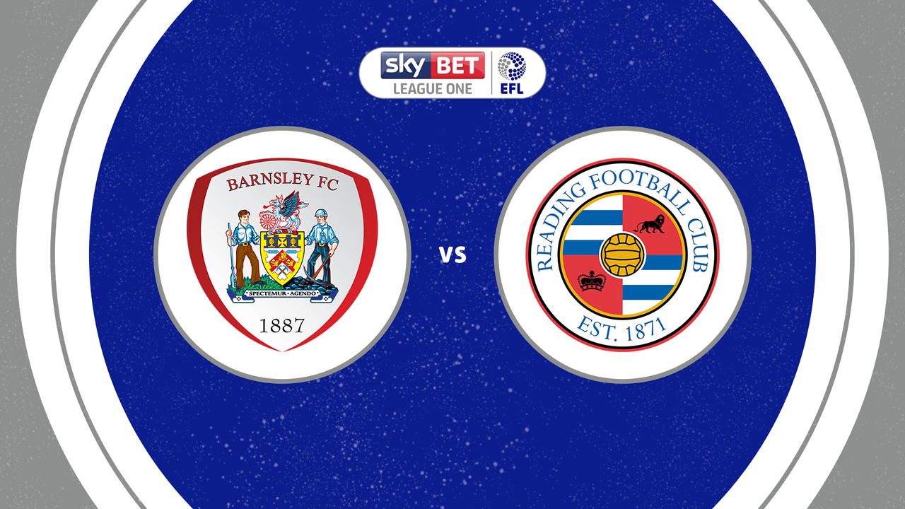 Barnsley vs Reading poster Barnsley vs Reading poster