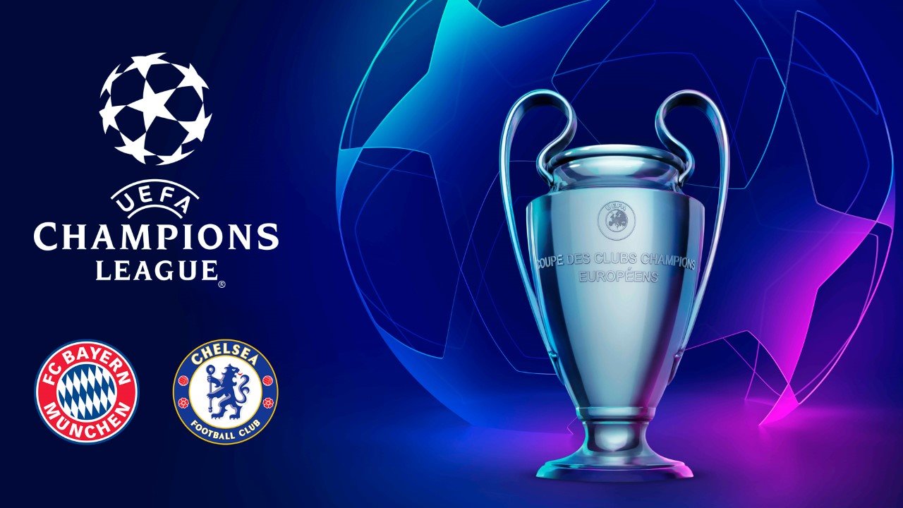 Bayern Munich vs Chelsea poster Bayern Munich vs Chelsea poster
