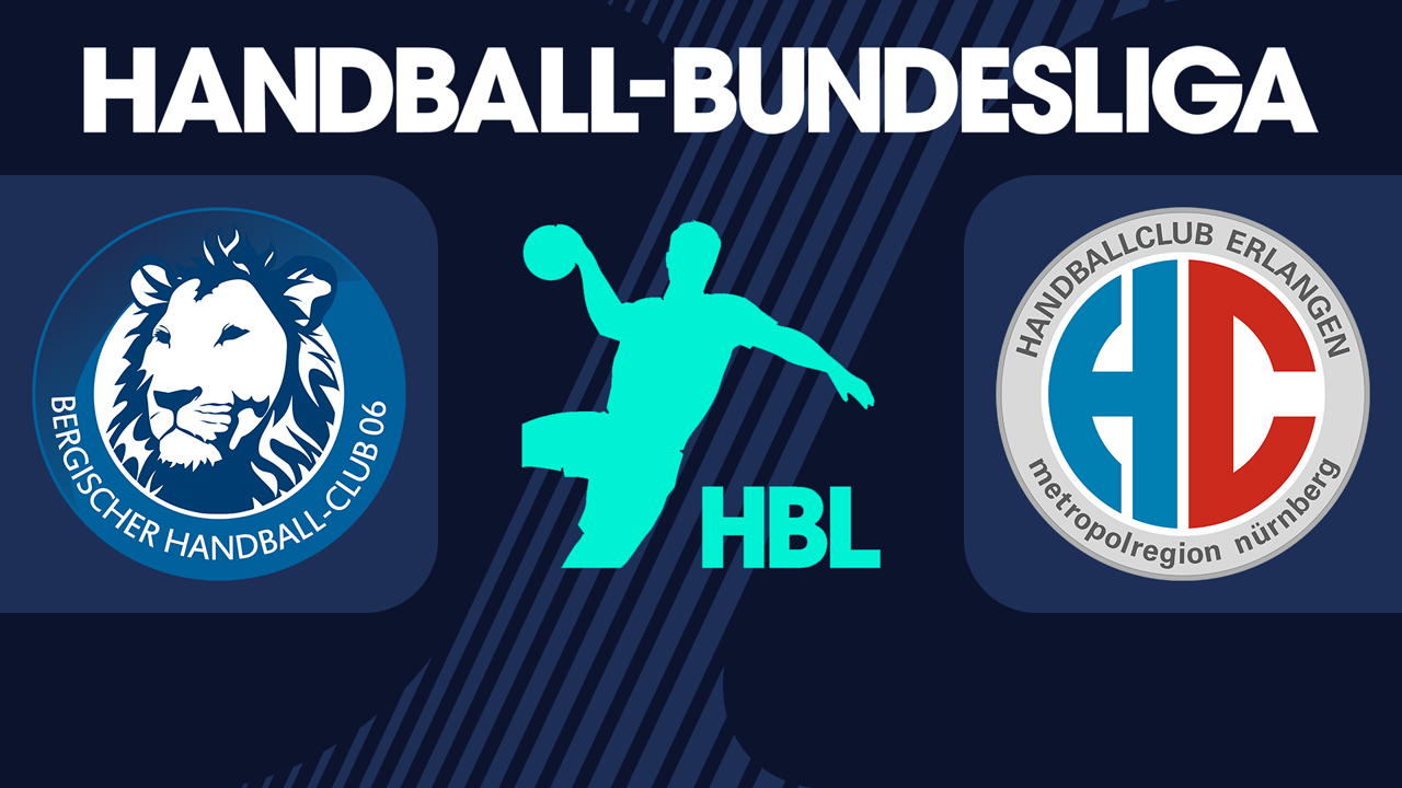 Bergischer HC vs HC Erlangen poster Bergischer HC vs HC Erlangen poster