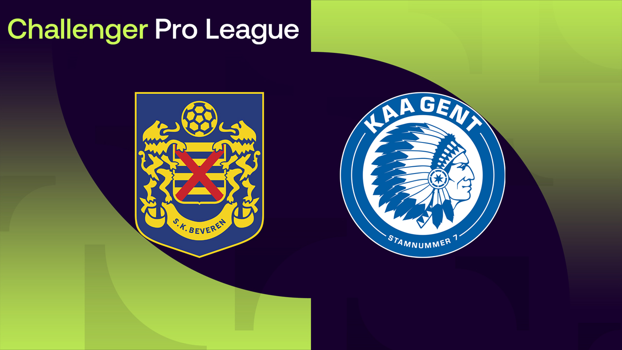 Beveren vs Jong Gent poster Beveren vs Jong Gent poster