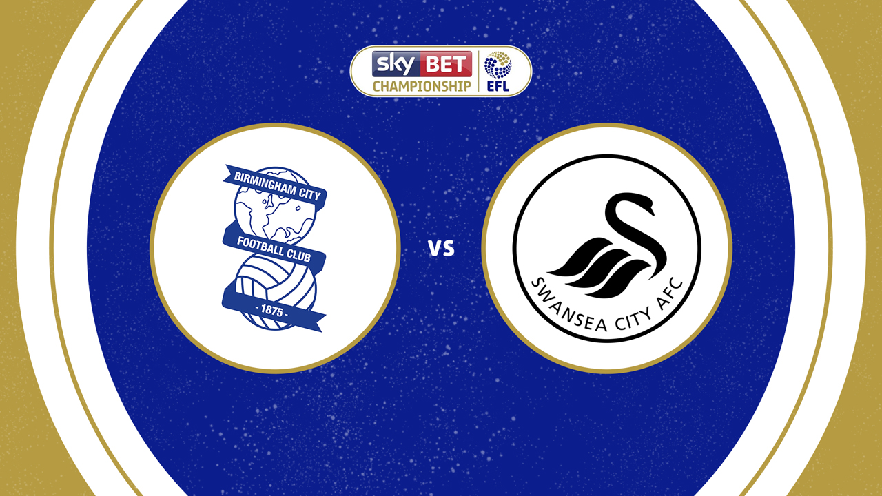 Birmingham City vs Swansea City poster Birmingham City vs Swansea City poster