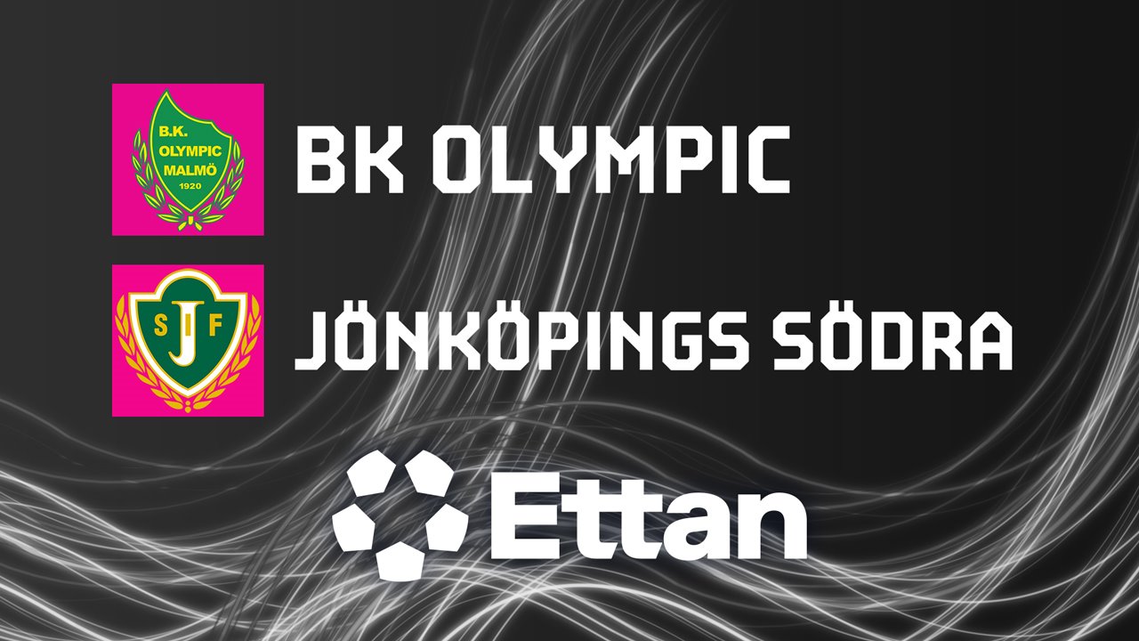 BK Olympic vs Joenkoeping S. poster BK Olympic vs Joenkoeping S. poster