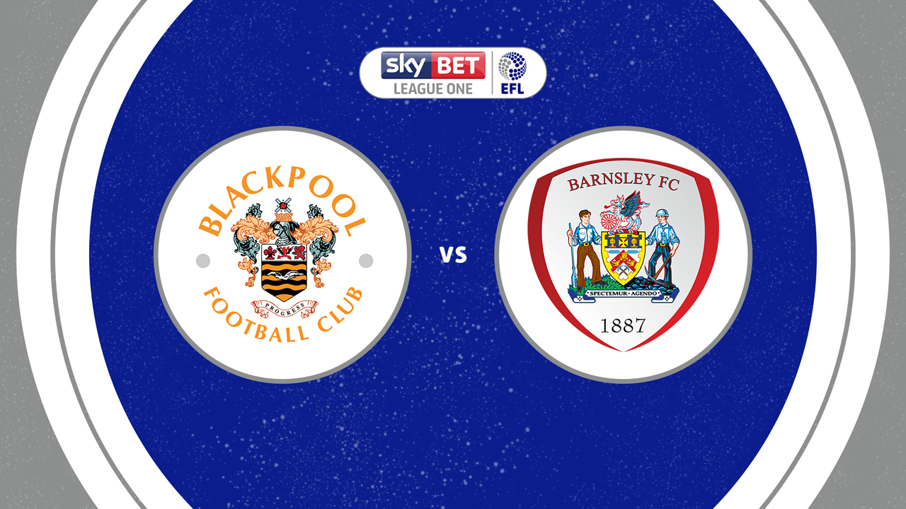 Blackpool vs Barnsley poster Blackpool vs Barnsley poster